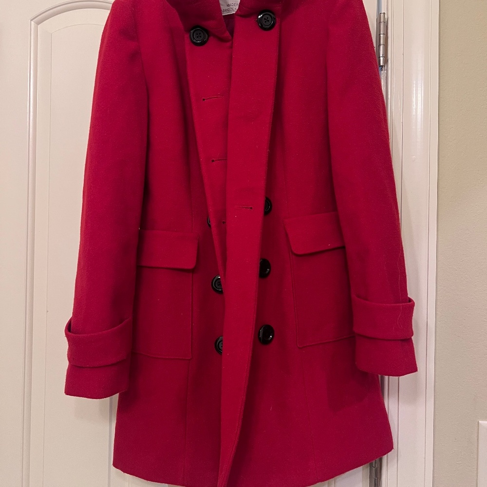 Forever 21 red coat